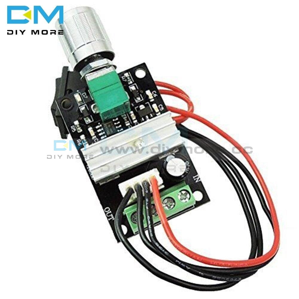 Dc 6V 12V 24V 3A 80W Pwm Motor Speed Control Adjustable Reversible Switch Regulator Board Governor