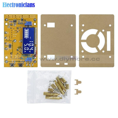 Dc Boost Converter 10A Adjustable Lcd Dual Display Cc Cv Step Down Power Supply Module With Case 7