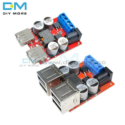 Dc Vehicle Charging Board 8V 35V 5V 8A Power Supply Depressurization Module 2 4 Port Usb Output
