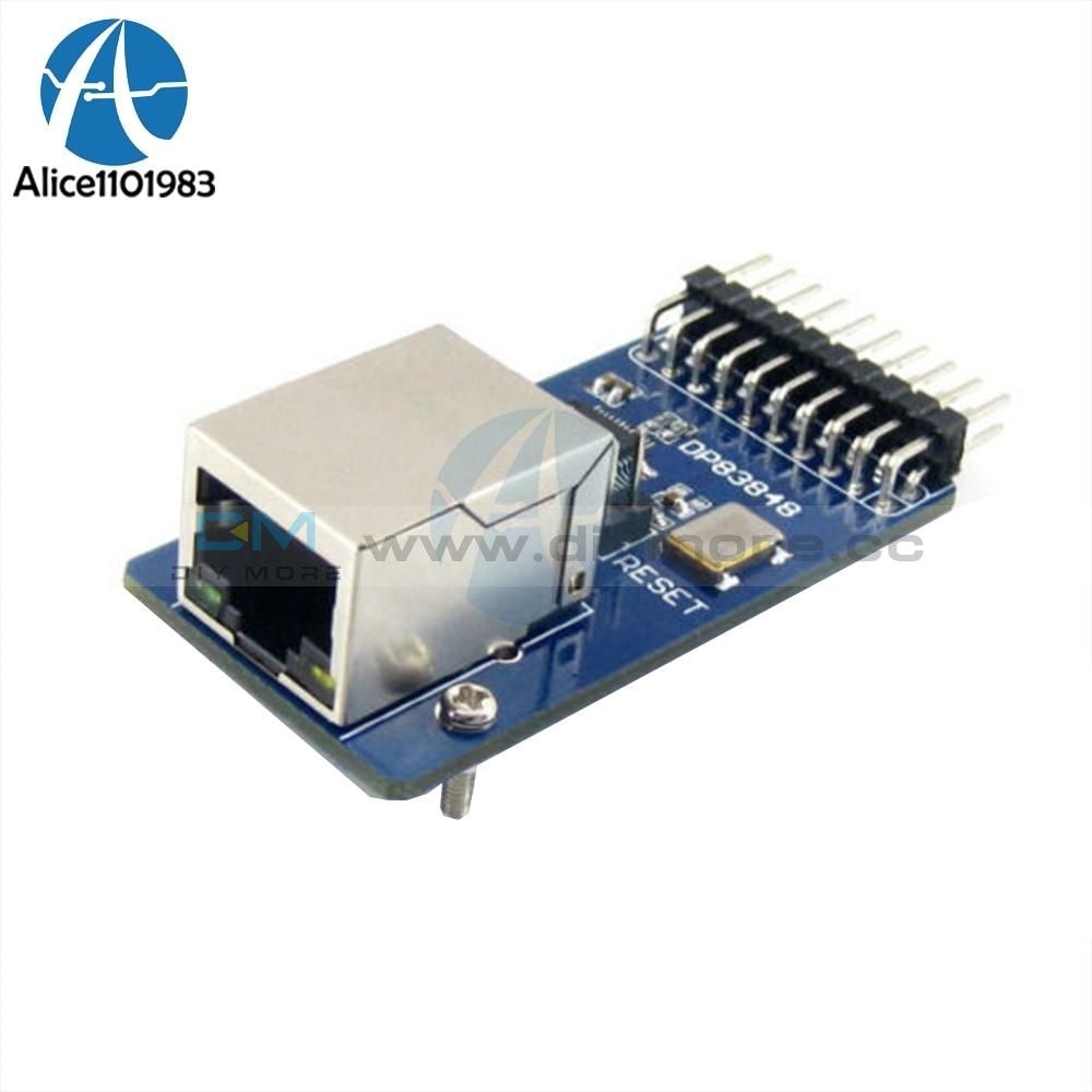 Dp83848 Ethernet Physical Layer Transceiver Rj45 Control Controller Interface Board Embedded Web