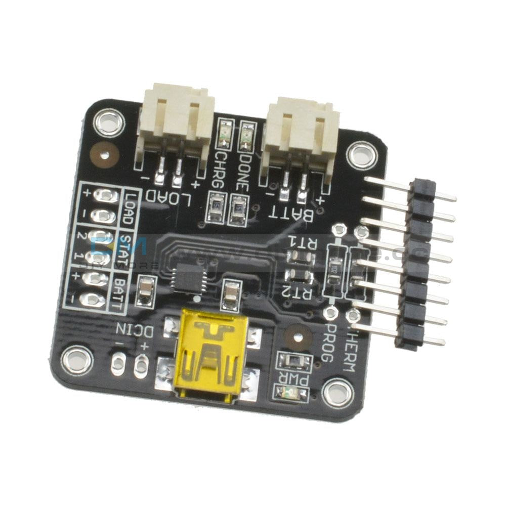 Mcp73833 Usb Lithium Ion Battery Charger Module 5V Chraging Liion Lipoly Board 3.7V 4.2V Protection