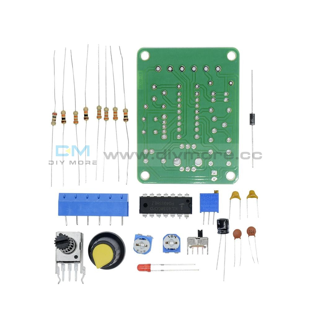 Icl8038 Monolithic Function Signal Generator Module Diy Kit Sine Square Triangle Funny