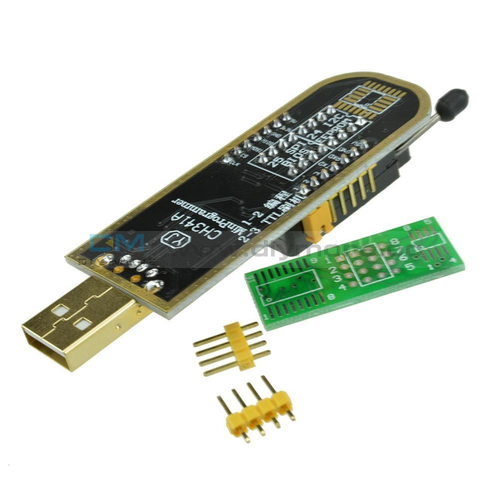 Ch341A Series 24 Eeprom Bios Writer 25 Spi Routing Lcd Flash Usb Programmer Interface Module