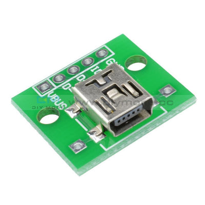 Mini Usb To Dip 2.54Mm Adapter Converter For Pcb Board Power Supply 5Pcs/10Pcs Module