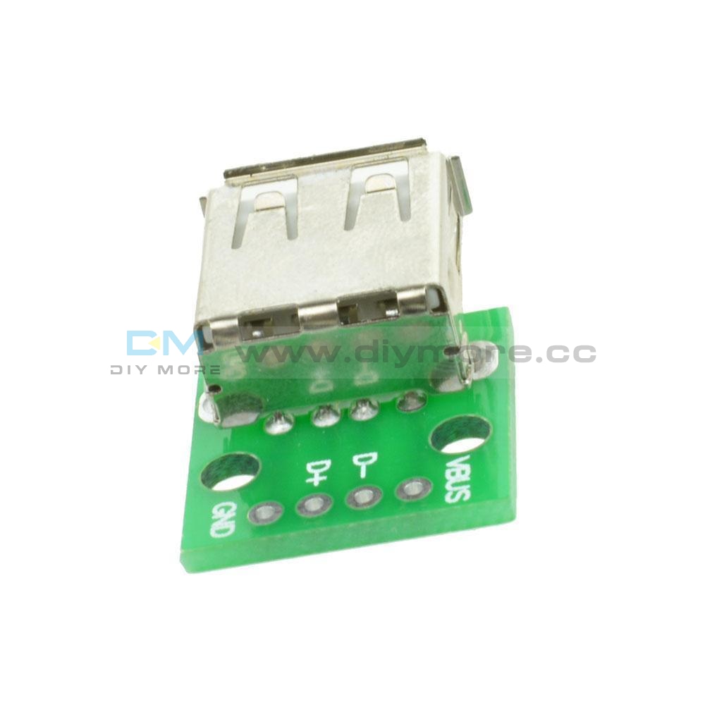 Usb Female Port Connector Breakout Board Power 2.54Mm Header For Arduino Tools