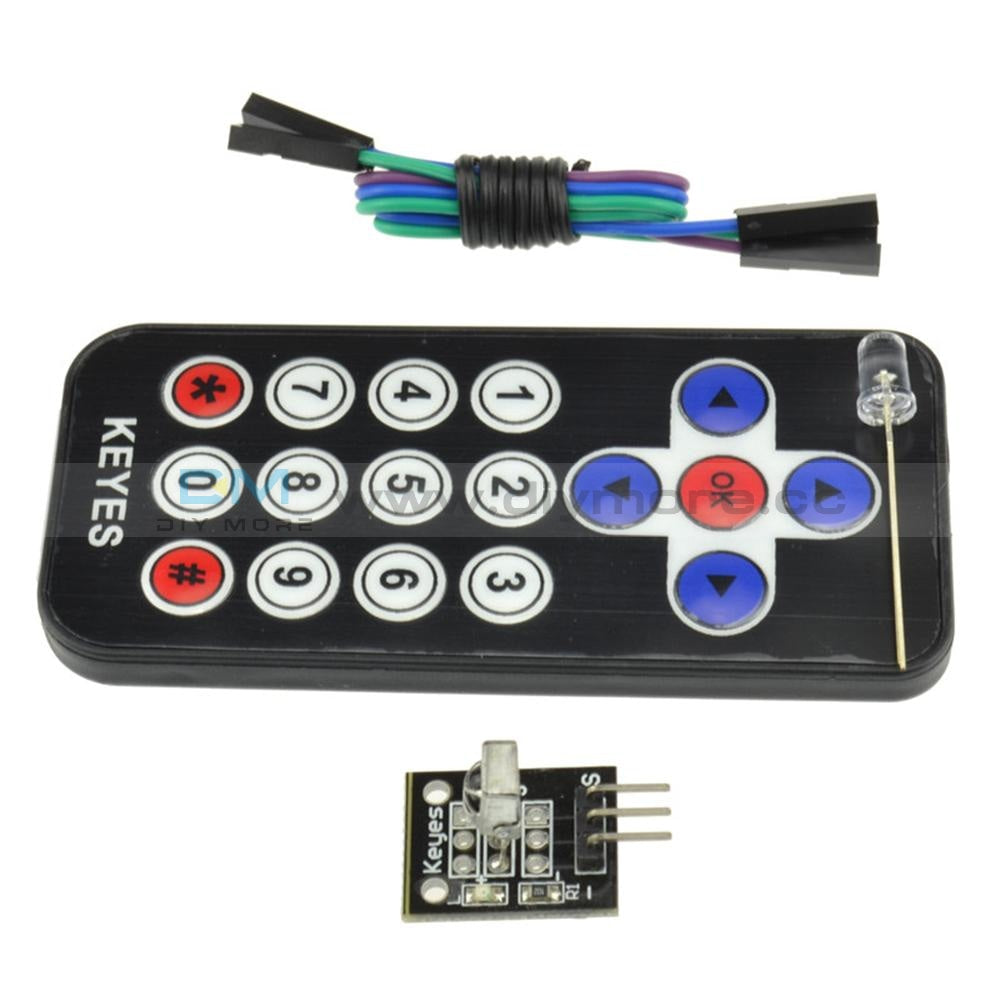 Hx1838 Vs1838 Arduino Infrared Ir Wireless Remote Control Sensor Module Kit