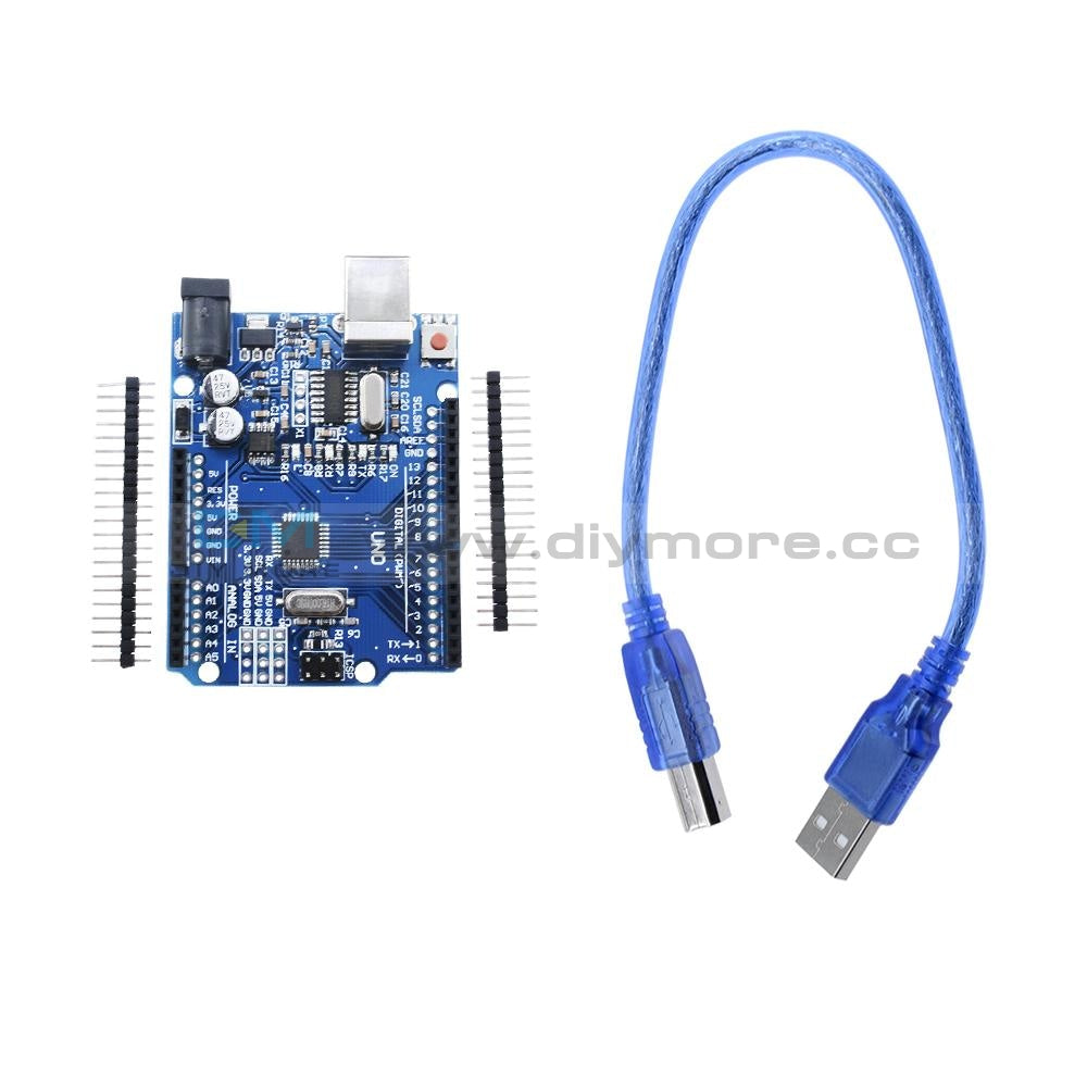 UNO R3 ATmega328P CH340G USB Driver Board with USB Cable for Arduino ...