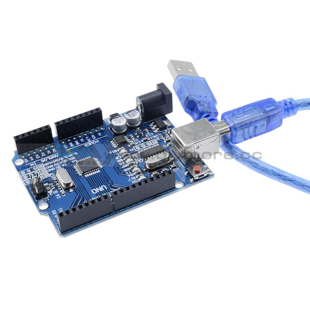 Uno R3 Driver UNO R3 ATmega328P CH340G USB Driver Board with USB Cable for Arduino ...