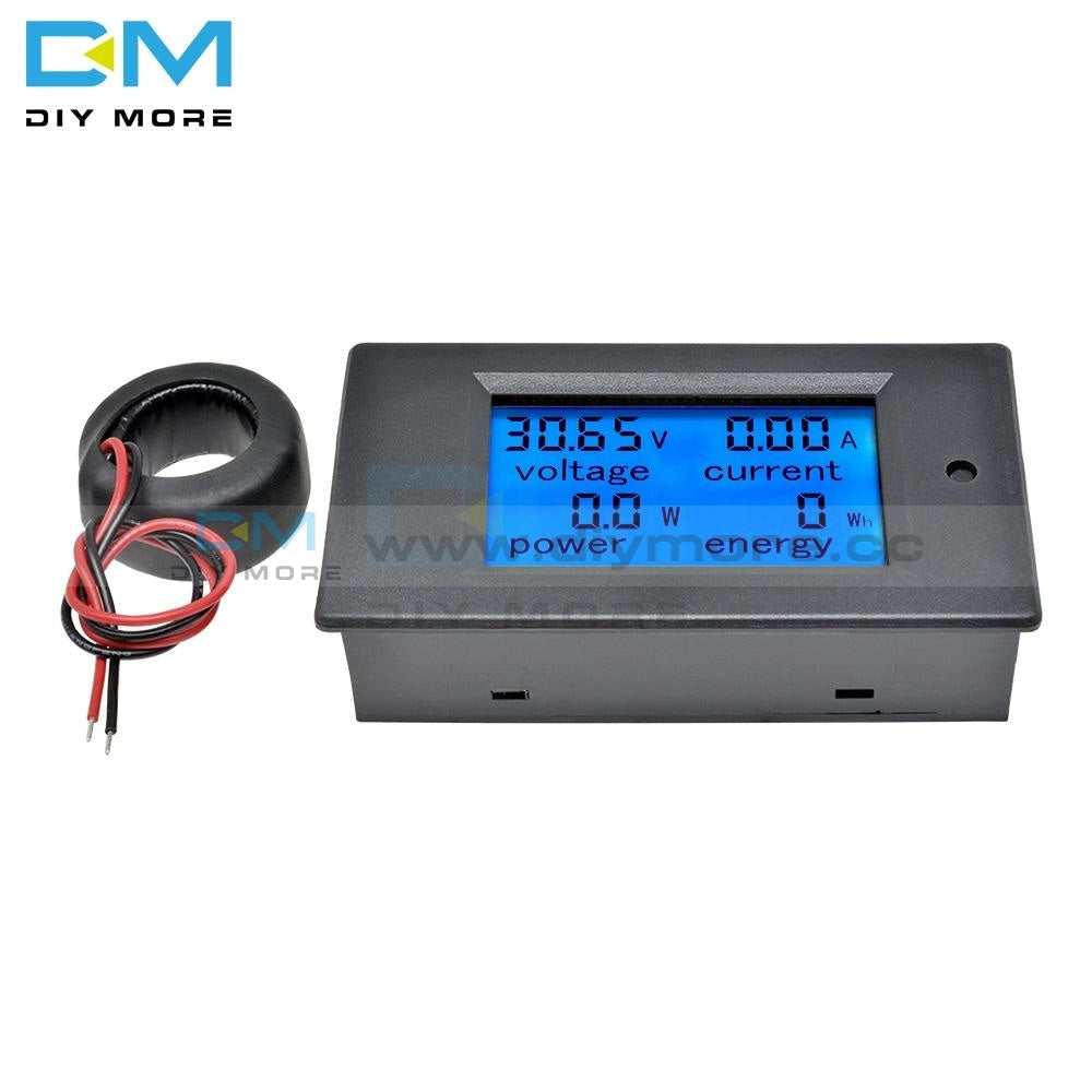 Digital Ac Voltage Meters Lcd Panel Monitor 100A 80 260V Power Energy Analog Voltmeter Ammeter Watt
