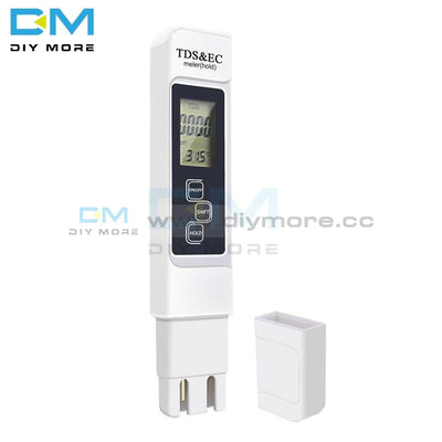 Digital Tds Ec Meter Water Qality Tester Testing Pen Analyzer Purity For Drink Pool Aquarium