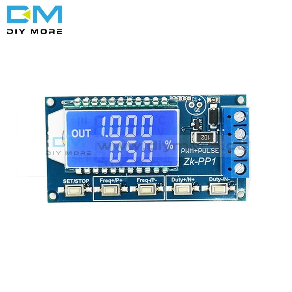 PWM PULSE FREQUENCY Duty Cycle Square Wave Adjustable Module Signal PWM PULSE FREQUENCY Duty Cycle Square Wave Adjustable Module Signal