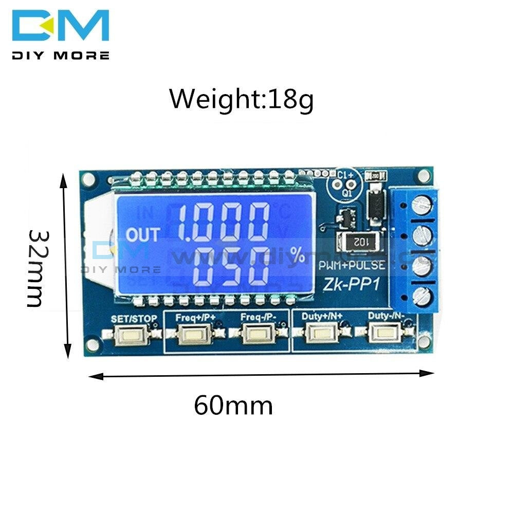 Dual Mode Pwm Pulse Square Wave Rectangular Signal Adjustable Generator Control Module Dc Stepper