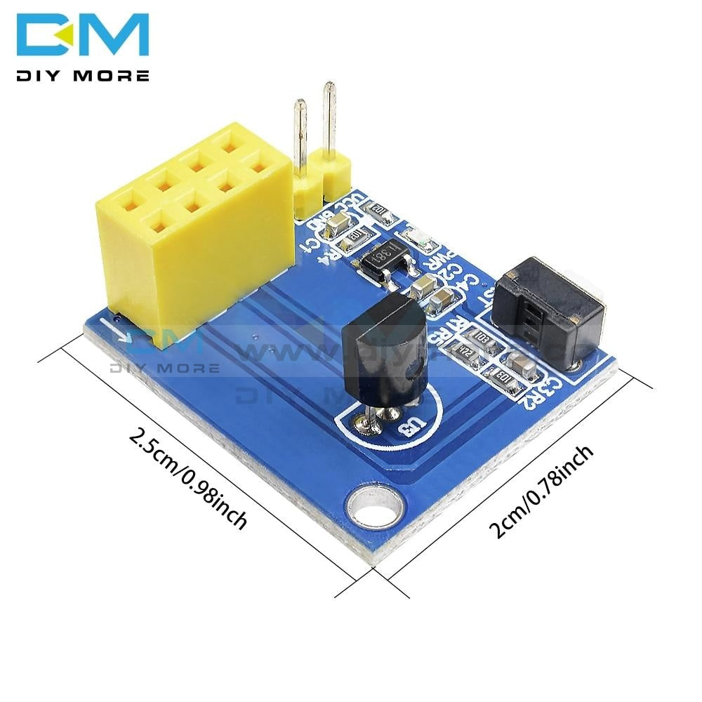 Esp 01/esp 01S Esp8266 Ds18B20 Temperature Sensor Module Nodemcu Adapter Board For Arduino Uno R3