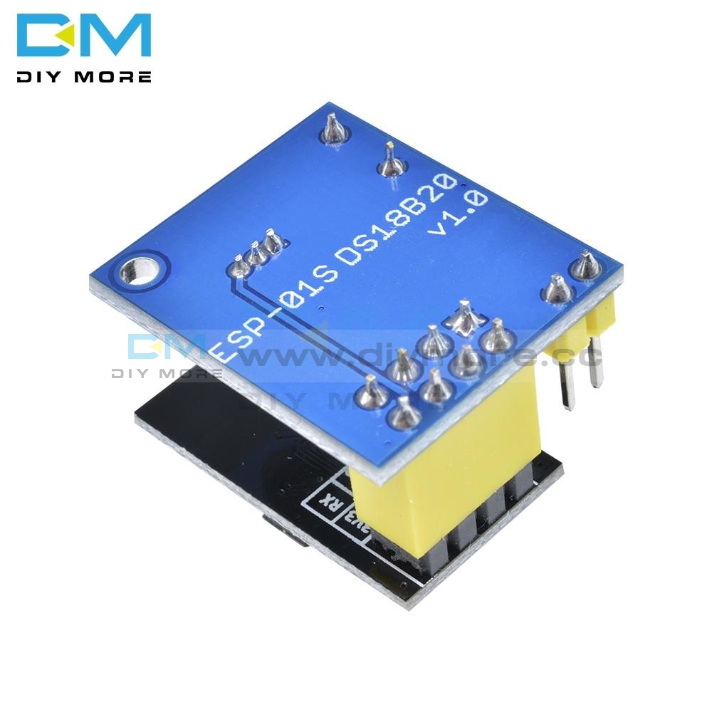 Module 18 Esp ESP 01/ESP 01S ESP8266 DS18B20 Temperature Sensor Module NodeMCU Adapt ...