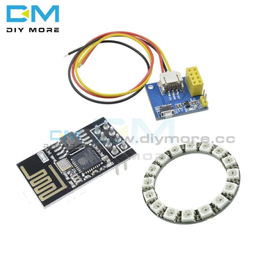 Esp 01 01S Esp8266 Rgb Led Controller Adpater Wifi Module For Arduino Ide 16 Bits Light Ring