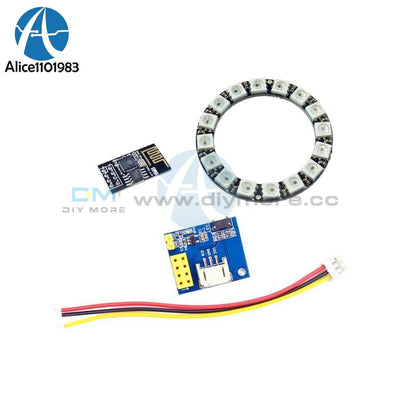 Esp 01S Esp8266 01 Rgb Led Controller Adpater Wifi Module For Arduino Ide Ws2812 Ws2812B 16 Bits