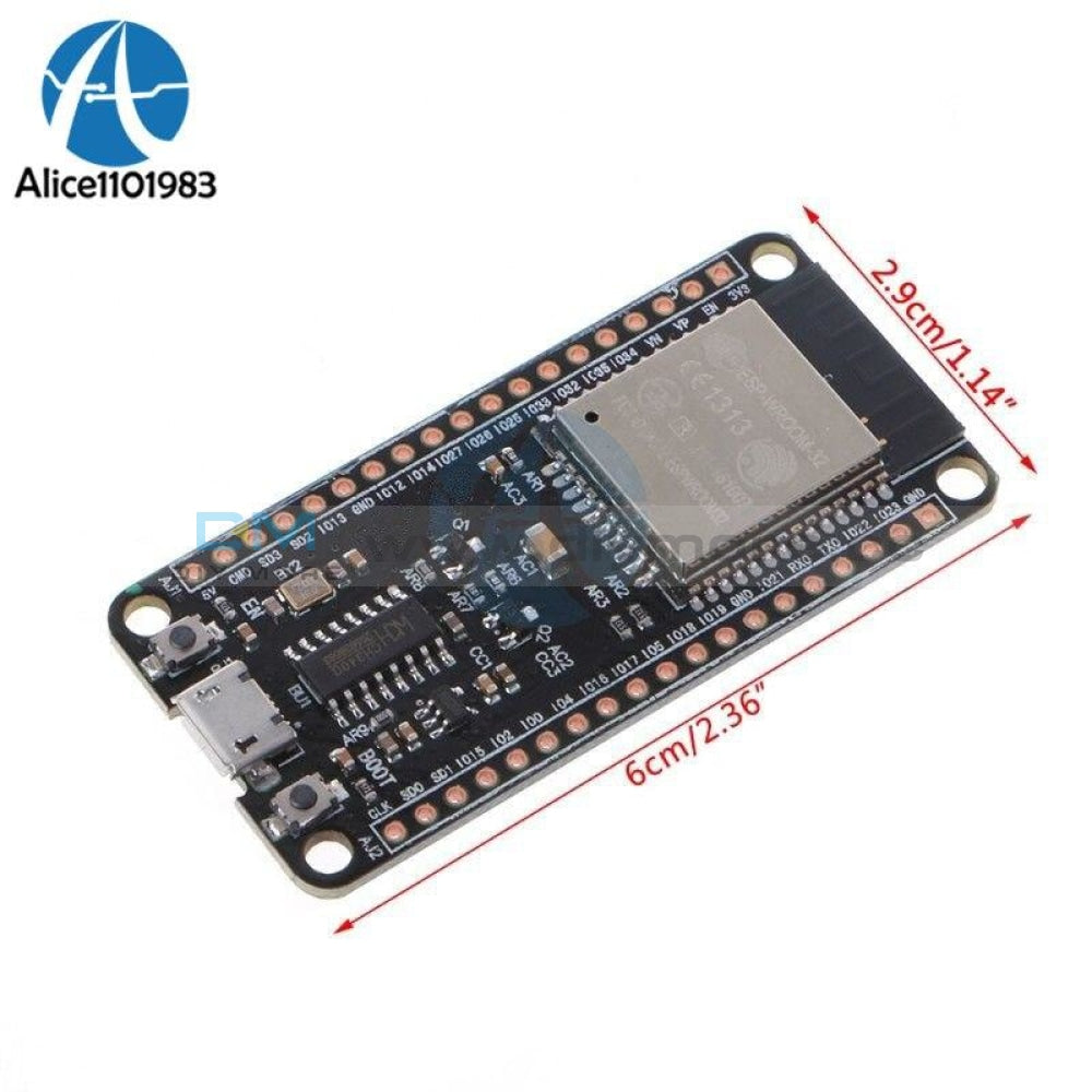 Esp32 Ch340G Wifi Bluetooth Development Board Module 2.4 Ghz Ultra Low Power Consumption Dual Core