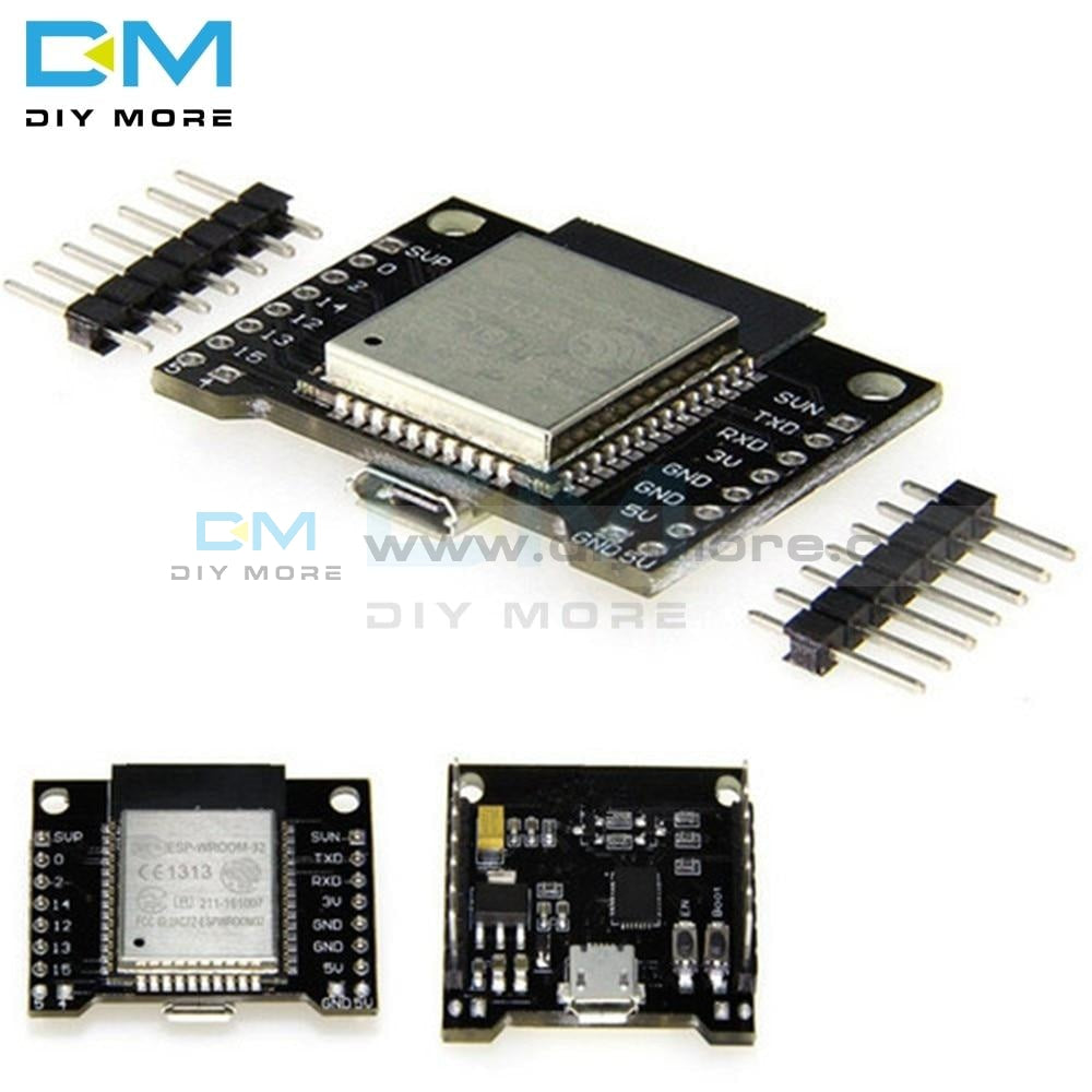 Esp32 Esp Wroom 32 For Wemos Development Board Wifi Module + Bluetooth Ultra Low Dual Core Mode 32S