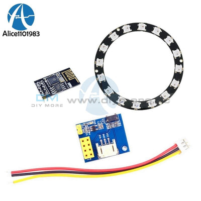 Esp8266 Esp 01 01S Rgb Led Controller Adpater Wifi Module For Arduino Ide Ws2812 Ws2812B 16 Bits