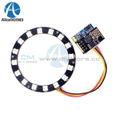 Esp8266 Esp01 Esp 01 Rgb Led Controller Adpater Wifi Module For Arduino Ide Ws2812 Ws2812B 5050 16