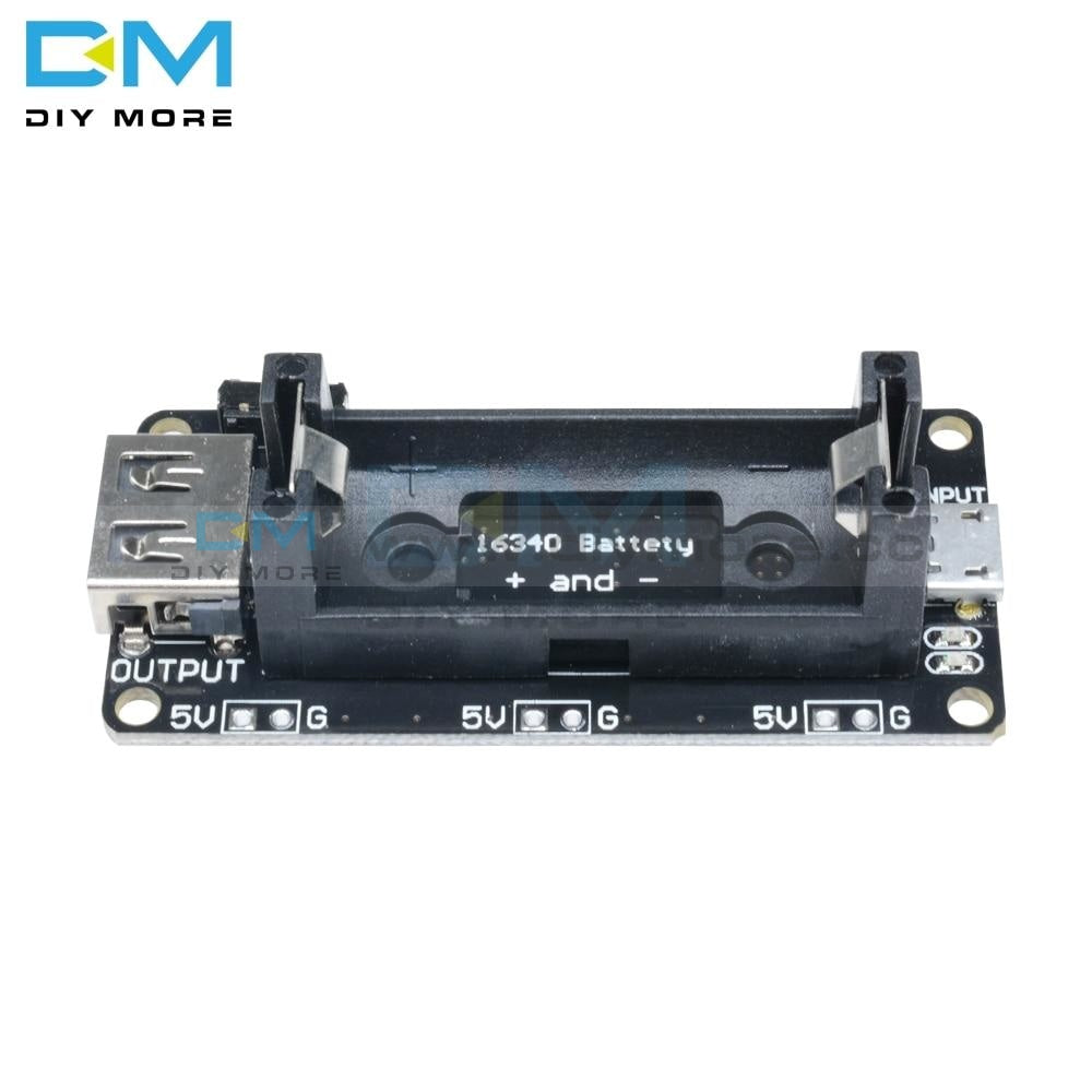 16340 Battery Shield ESP8266 ESP32 Power Bank Supply Module For Arduin ...