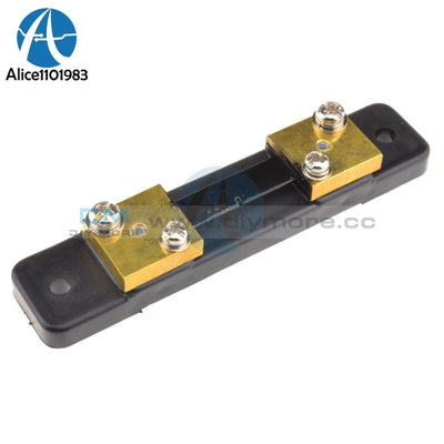 Fl 2 Dc 75Mv 50A Shunt Resistor For Meter Amp Analog Panel Ammeter Voltmeter Integrated Circuits