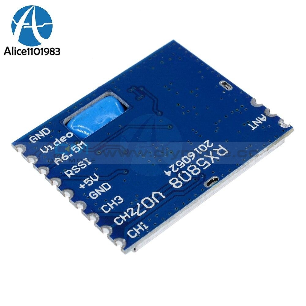 Fpv 5.8G Wireless Audio Video Receiver Module For Boscam Rx5808 Frequency Phase Lock Analog Av