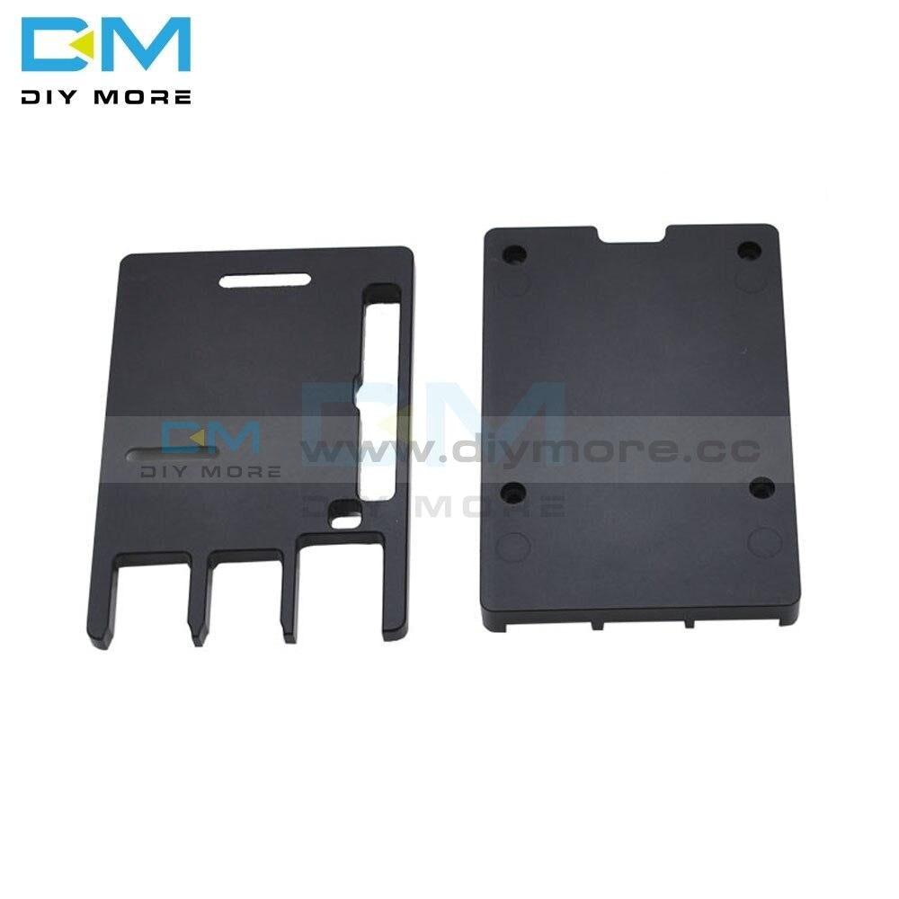 Raspberry Metal Box Ultra Thin Black Aluminum Metal Box Case For Raspberry Pi 4B Rpi Model ...