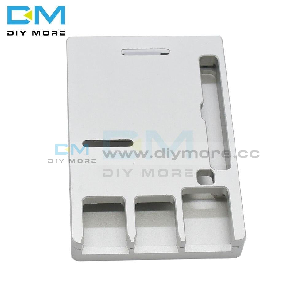 Raspberry Metal Box Ultra Thin Black Aluminum Metal Box Case For Raspberry Pi 4B Rpi Model ...