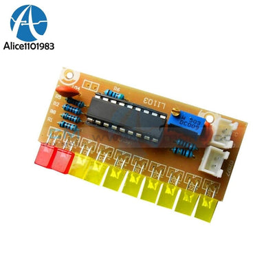 Funny 10 Audio Level Indicator Lm3915 Diy Kit Electronic Suite Integrated Circuits