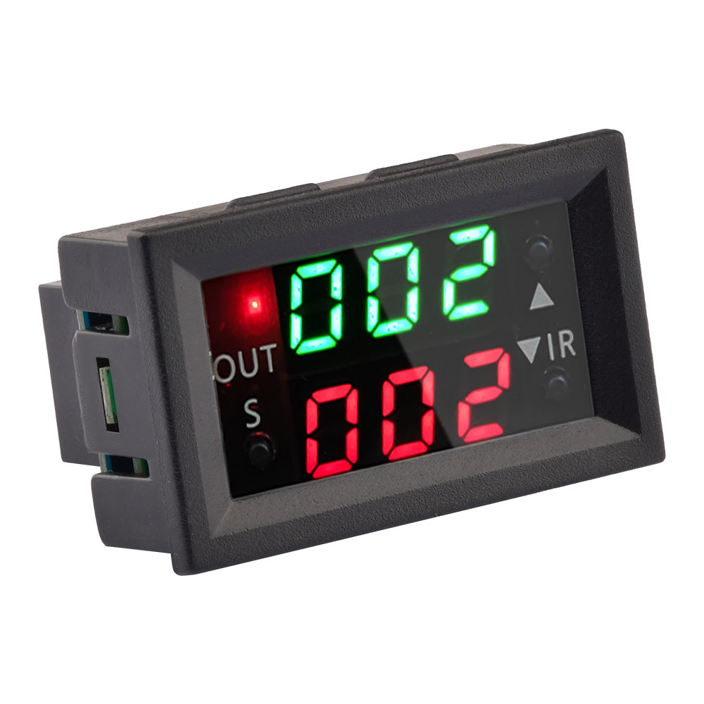 Voltímetro 100V Amperímetro 10A DC Display Digital - UNIT Electronics