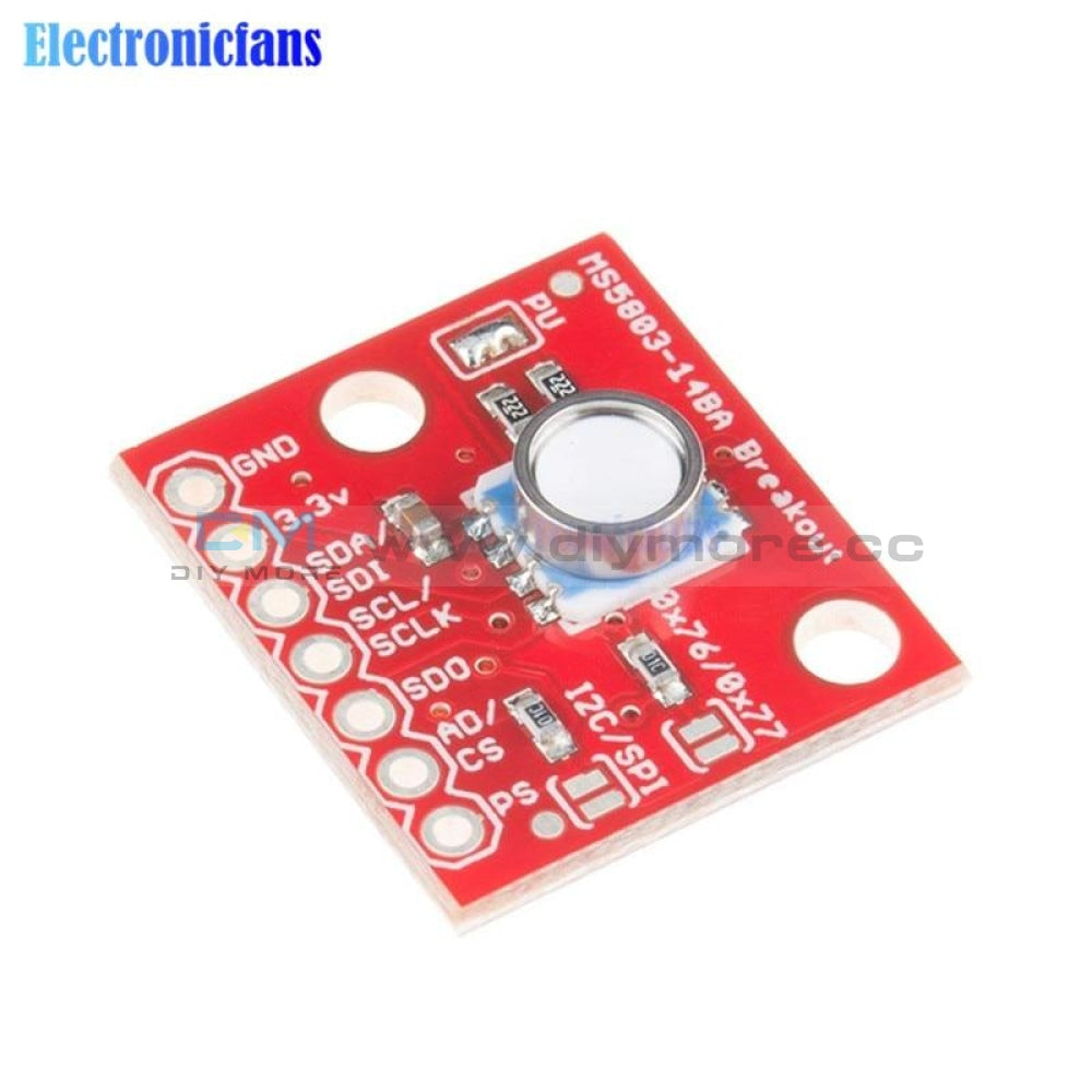 Gy Ms5803 01Ba Fluid Liquid Gas Pressure Height Sensor Breakout Module Waterproof For Arduino