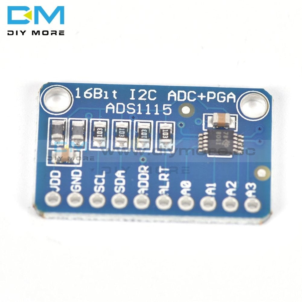 16 Bit Ads1115 Adc 4 Channel 4Ch Pro Gain Amplifier Development Module Board For Arduino Rpi Ultra
