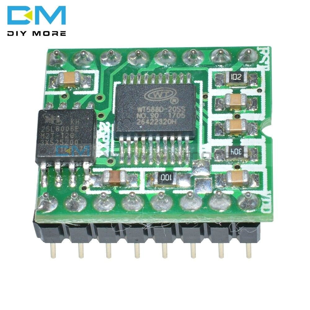 High-Quality Wt588D-16P Voice Module Sound Modue Audio Player Dc 2.8V-5.5V For Arduino For