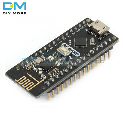 Nano V3.0 Ch340 Rf-Nano Micro Usb Board Atmega328P Qfn32 5V 16M Integrate Nrf24L01+2.4G Wireless For