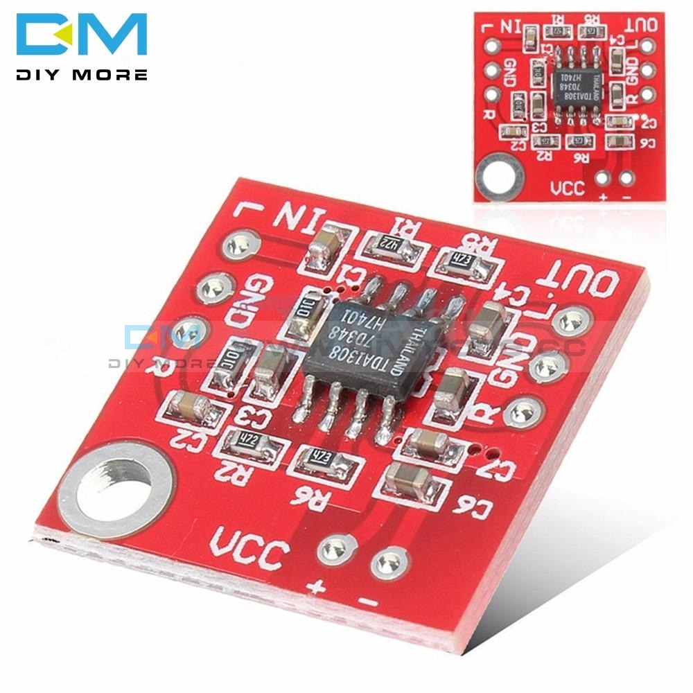 Stereo Tda1308 Headphone Amplifier Board Headset Amp Preamplifier Module 3V-6V Cmos Process For