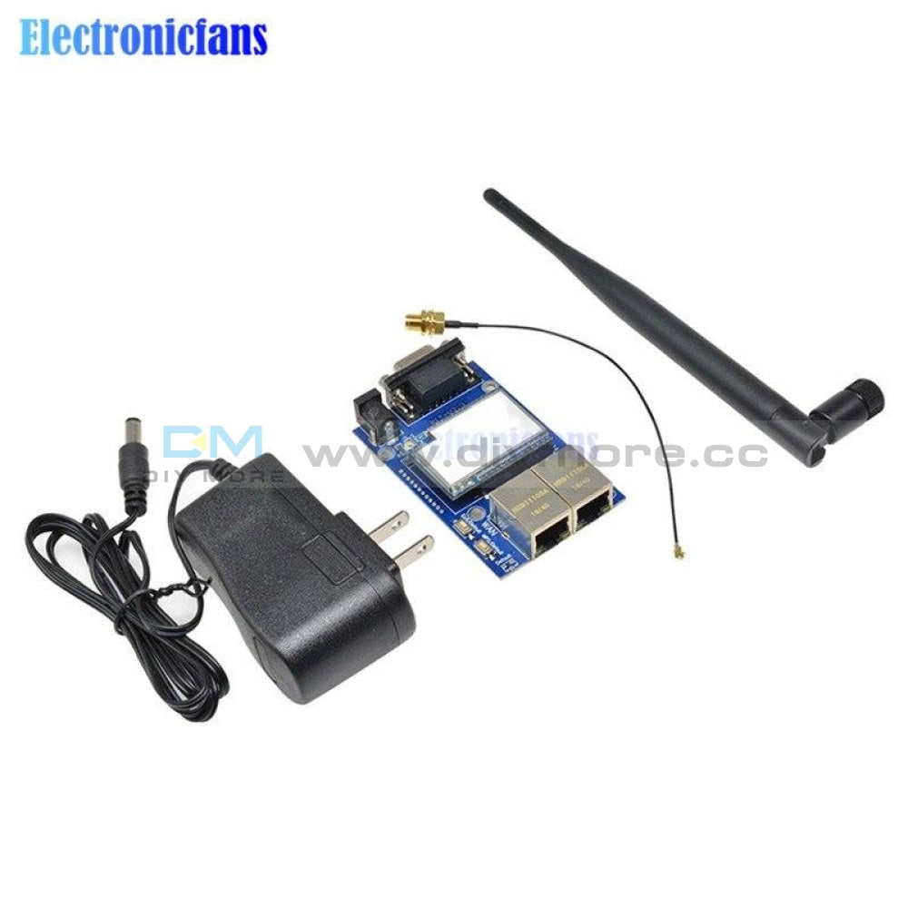 Hlk Rm04 Uart Serial Port To Ethernet Wifi Wireless Module With Adapter Board Development Kit