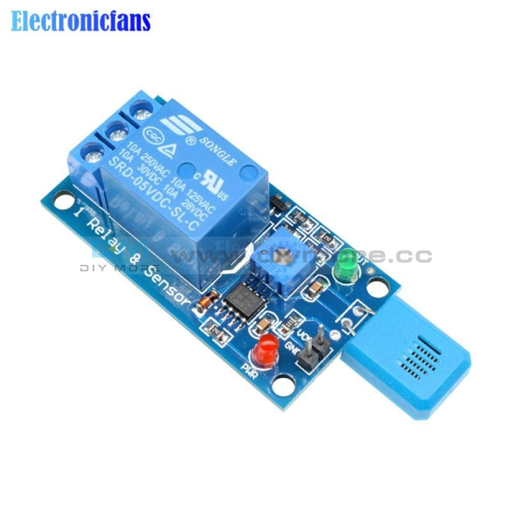 Humidity Control Relay HR202 Moisture Humidy Sensor Humidity Sensitive Switch Relay Sensor Mo ...