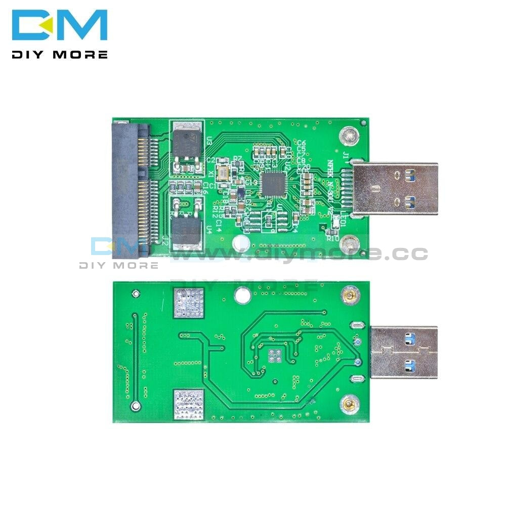 Data Transmission Link Adapter Usb3.0 To Msata Card Plug And Play Usb 3.0 Interface Sensor Module