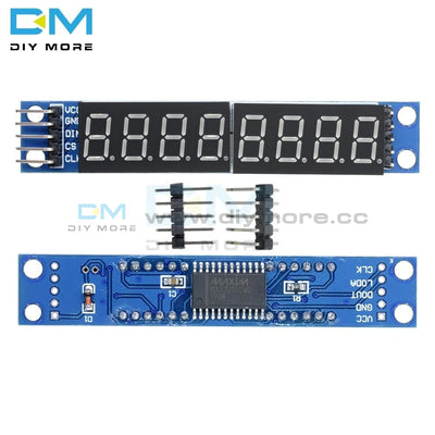 Max7219 7 Segment Led Dot Matrix 8 Digit Digital Tube Display Control Module For Arduino 3.3V 5V