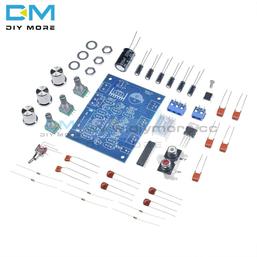 Diy Electronic Kit Pcb Board Lm1036N Fever Volume Control Lm1036 Dc Tonal Chip For 12V Dc/ac Power
