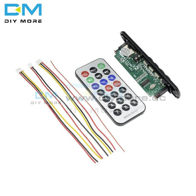 Ztv-M011Bt Third 12V 3.5Aux Car Bluetooth 4.1 Lossless Mp3 Sound Card Decoder Board Usb With Remote