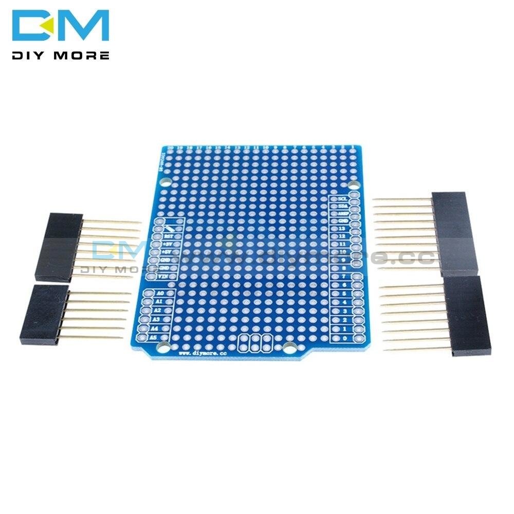 Prototype Pcb Board For Arduino Uno R3 Atmega328P Mega328 Shield Breadboard Protoshield Diy Fr-4
