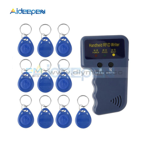 125Khz Em4100 Rfid Copier Writer Duplicator Programmer Reader T5577 Em4305 Rewritable Id Keyfobs