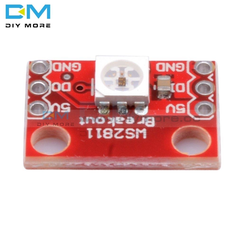 New Ws2812 Ws2811 Rgb Led Breakout Diy Kit Electronic Pcb Board Module For Arduino Function Diy