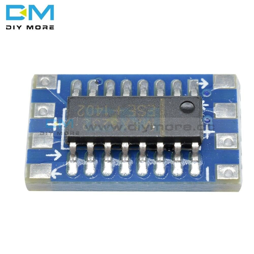 10Pcs Mini Max3232 Serial Port Rs232 To Ttl Converter Adaptor Adapter Board Max3232Cse Elcetrical