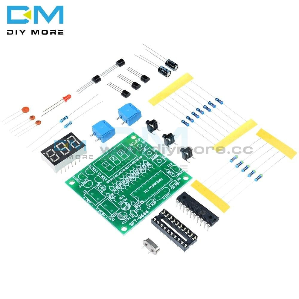 Diy Kits At89C2051 Ds18B20 Kit Digital Temperature Controller Led Alarm Microcontroller Design