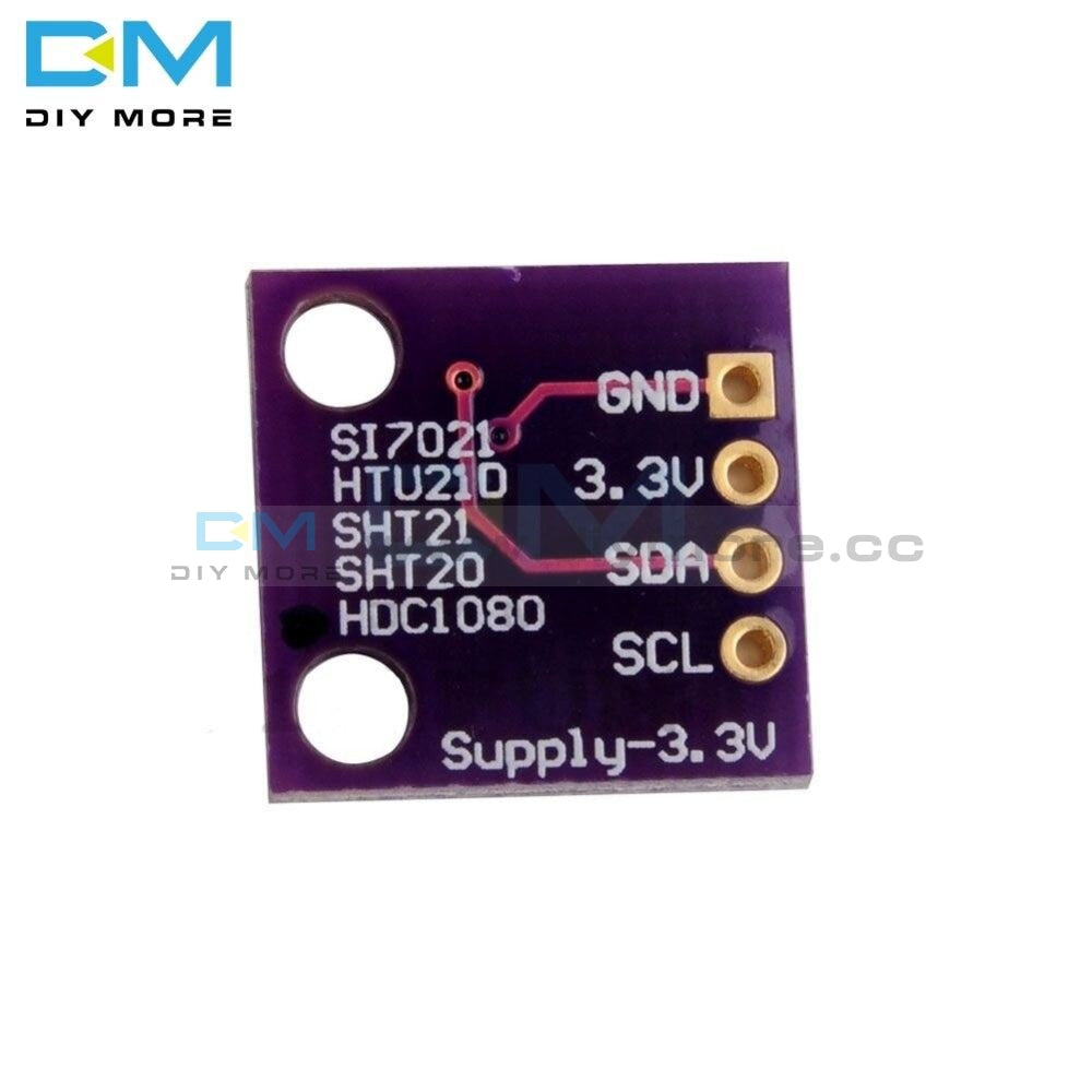 I2C Iic Interface Digital Humidity Temperature Sensor Breakout Board For Arduino 3V 5V Module Pin