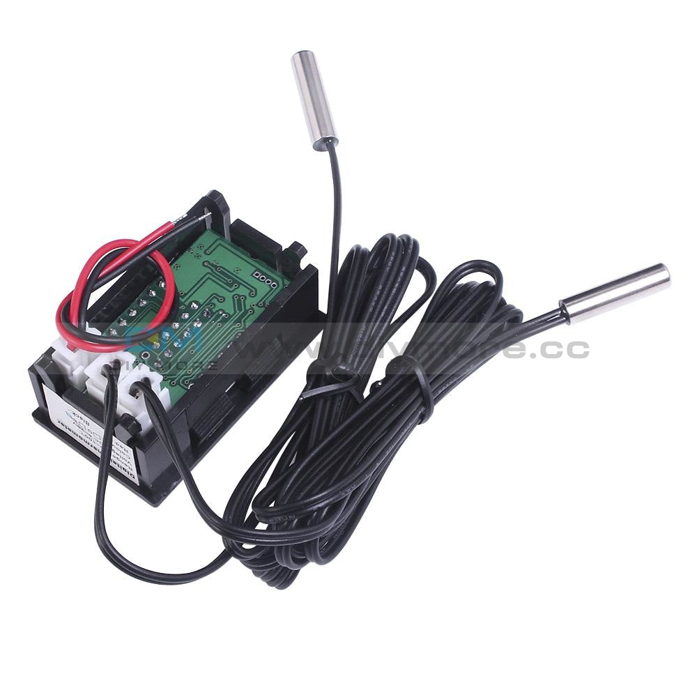 Red+Green Dual Display Digital Thermometer Temperature LED Meter +NTC ...