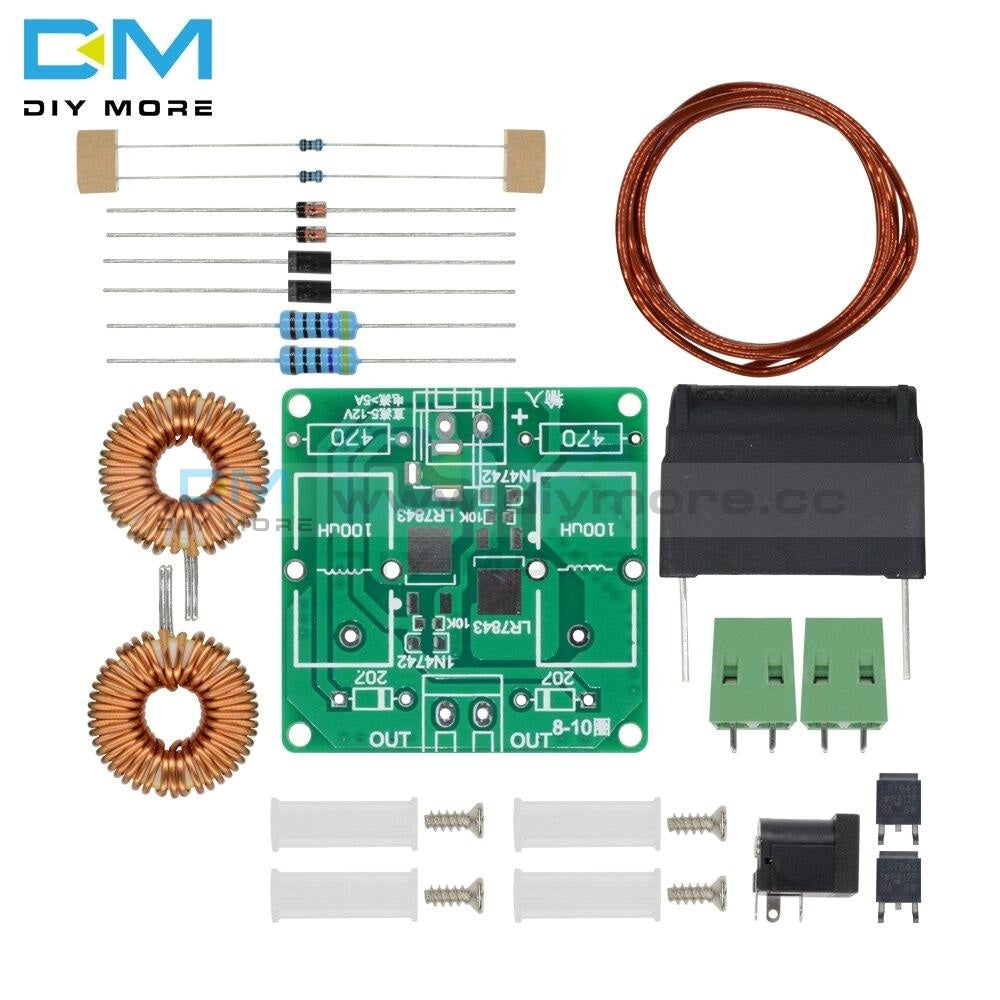 Diy Kits Mini Zvs Tesla High Voltage Generator Coil Frequency Induction Heating Machine Module Board